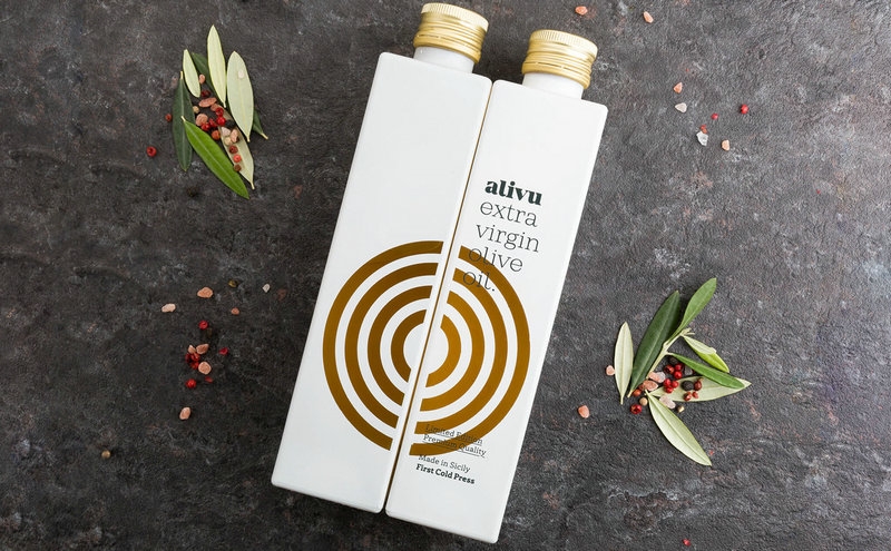 西西里&ldquo;純度&rdquo;食用橄欖油包裝設(shè)計