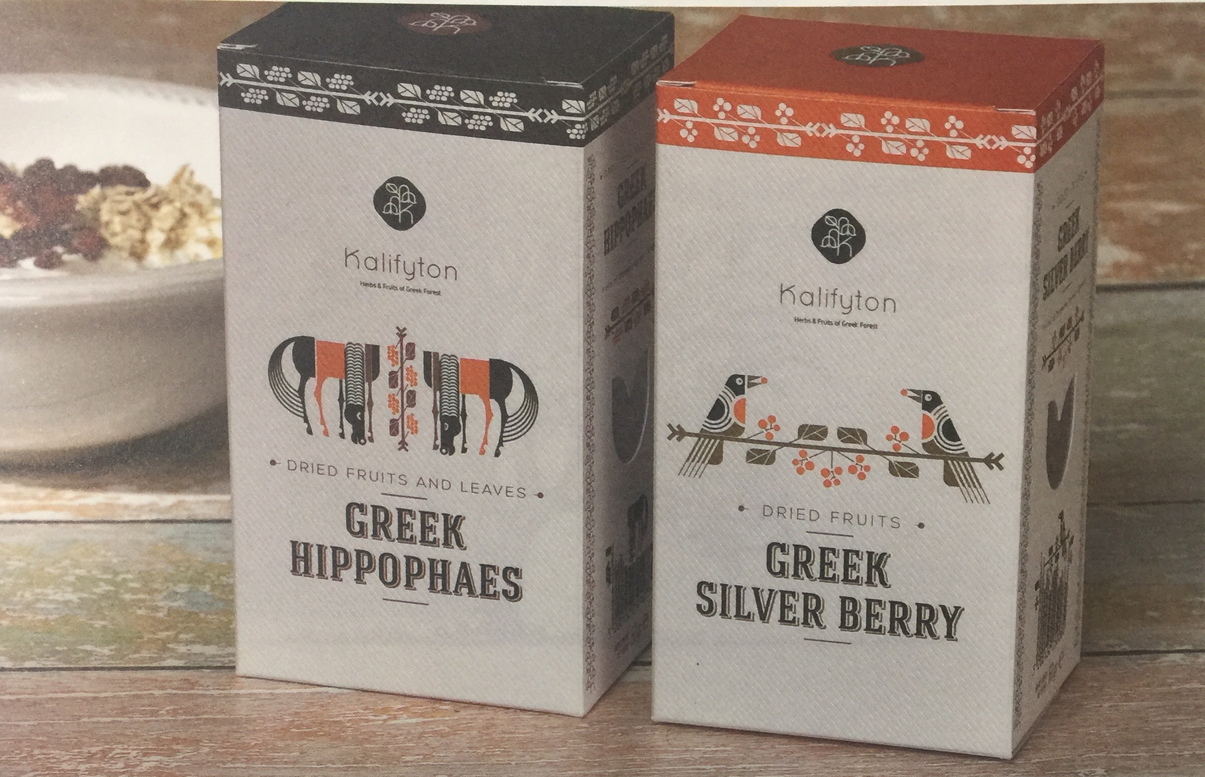 帶來獨特味覺體驗的食品-黑莓、銀果胡頹子和沙棘果醬包裝設(shè)計