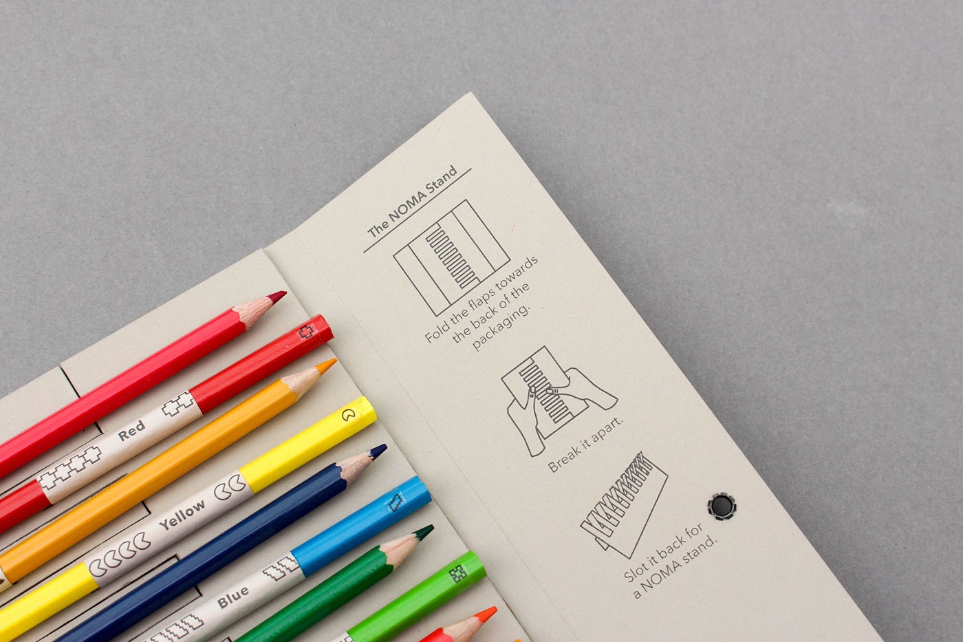 功能性的彩色鉛筆包裝設(shè)計