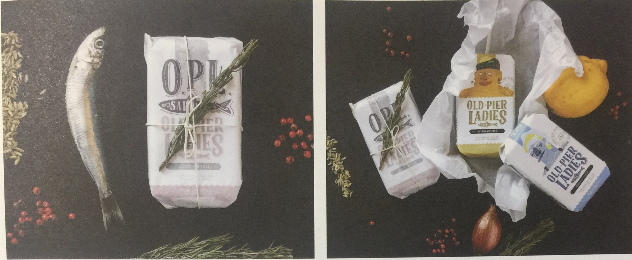 不同色彩的沙丁魚(yú)食品包裝設(shè)計(jì)