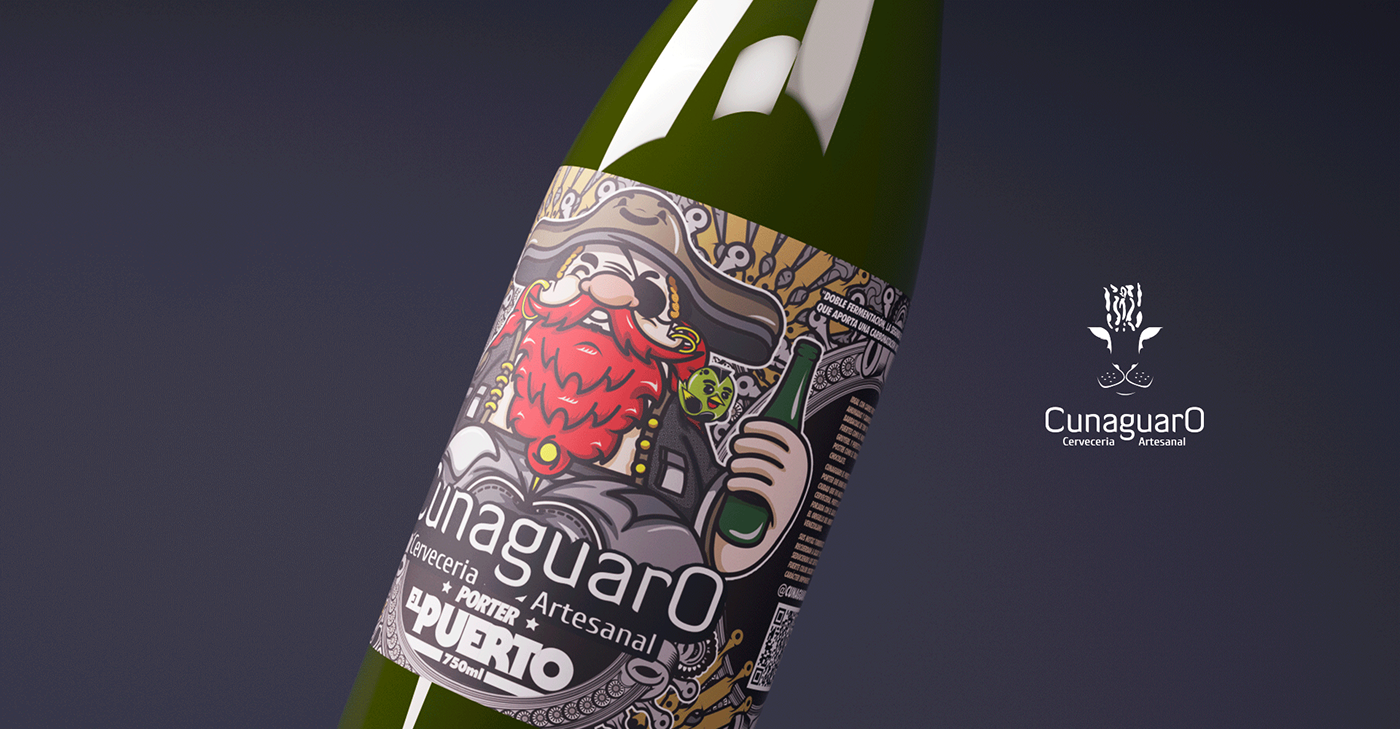 神秘主義，追求味覺, 靈魂和心的快感的啤酒包裝設(shè)計