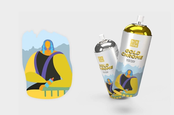 解鎖你的藝術(shù)天分，人人都是藝術(shù)家?。麭eLife噴漆包裝設(shè)計(jì)