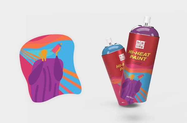 解鎖你的藝術(shù)天分，人人都是藝術(shù)家?。麭eLife噴漆包裝設(shè)計(jì)