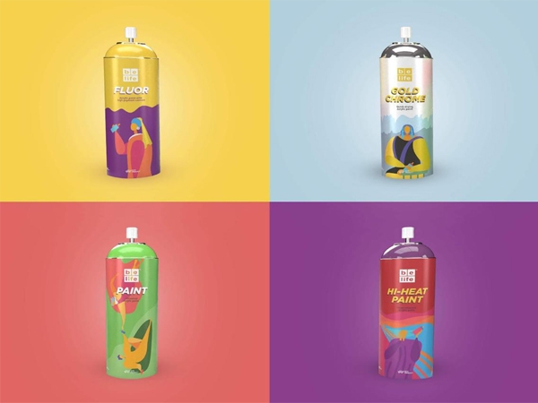 解鎖你的藝術(shù)天分，人人都是藝術(shù)家?。麭eLife噴漆包裝設(shè)計(jì)