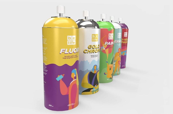 解鎖你的藝術(shù)天分，人人都是藝術(shù)家！｜BeLife噴漆包裝設(shè)計(jì)