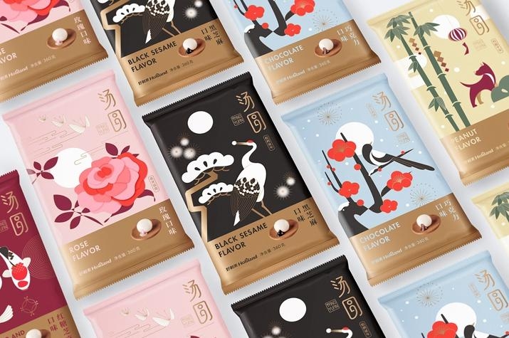 驚艷四座的國(guó)風(fēng)之美，中式湯圓包裝設(shè)計(jì)